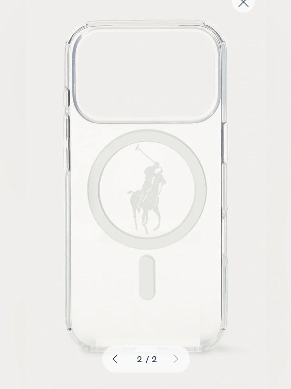 Polo Ralph Lauren clear protective